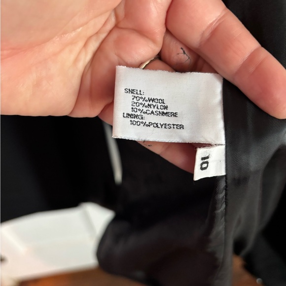 Wool/Cashmere trench coat - Picture 4 of 4